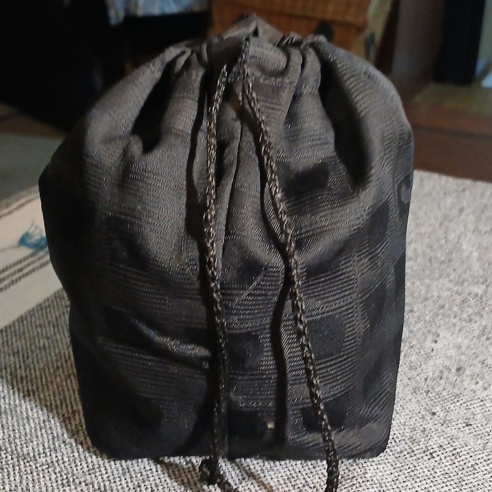 Chanel Black Drawstring Pouch - Picture 4 of 15